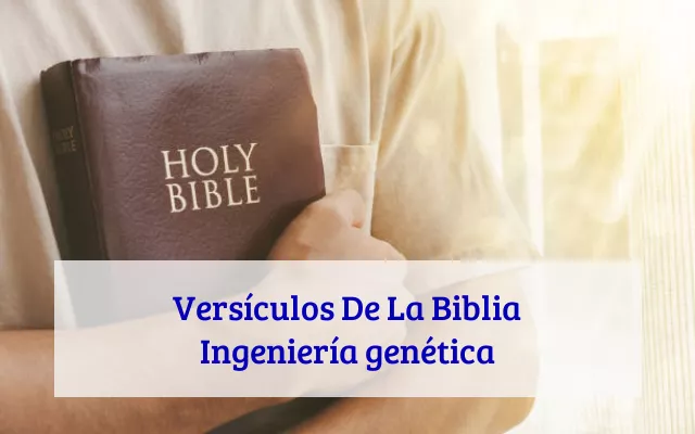 Versículos De La Biblia Ingeniería genética