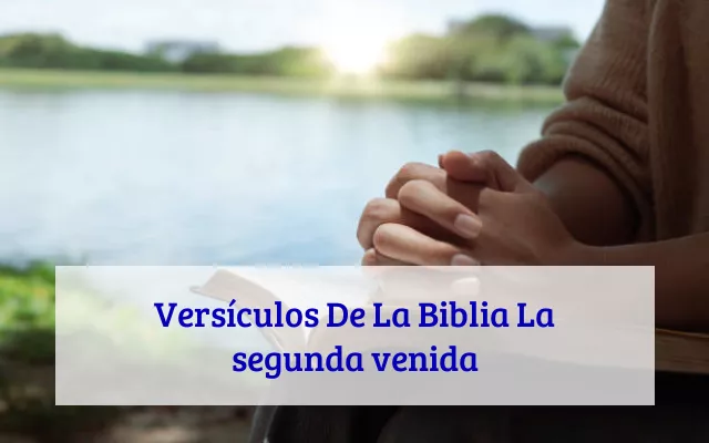 Versículos De La Biblia La segunda venida
