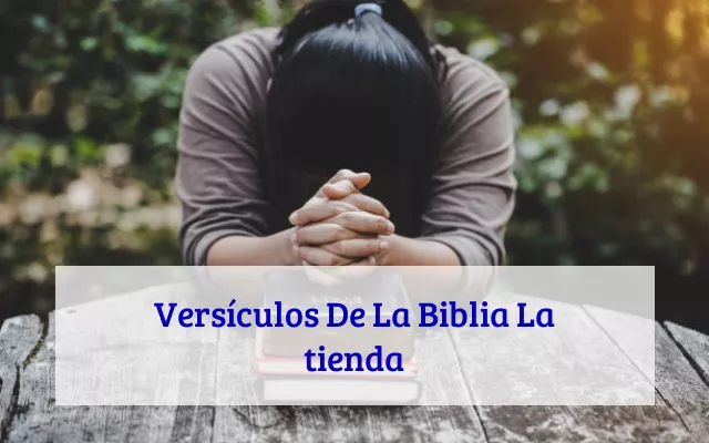 Versículos De La Biblia La tienda