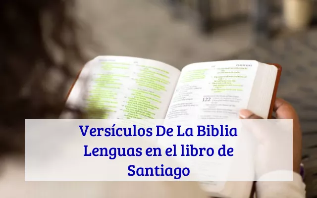 Versículos De La Biblia Lenguas en el libro de Santiago