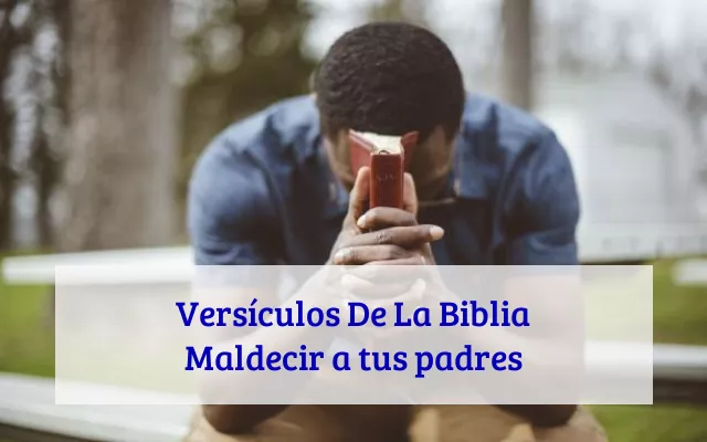 Versículos De La Biblia Maldecir a tus padres