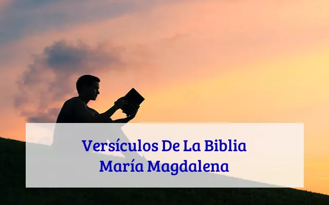 Versículos De La Biblia María Magdalena