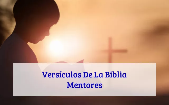 Versículos De La Biblia Mentores