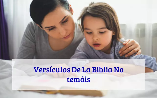 77 Versículos De La Biblia No temáis