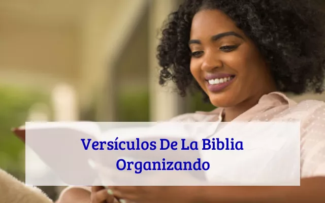 Versículos De La Biblia Organizando