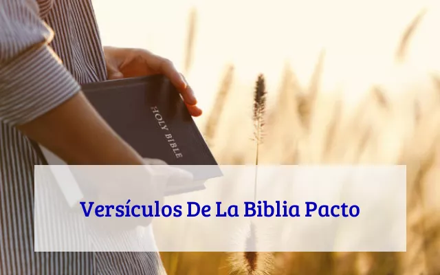Versículos De La Biblia Pacto