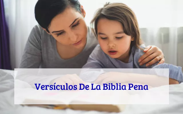 Versículos De La Biblia Pena
