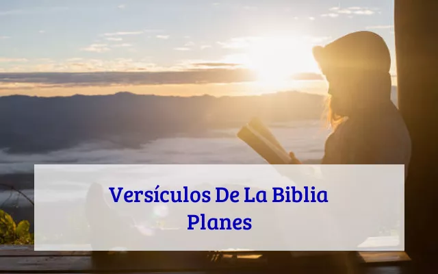 Versículos De La Biblia Planes