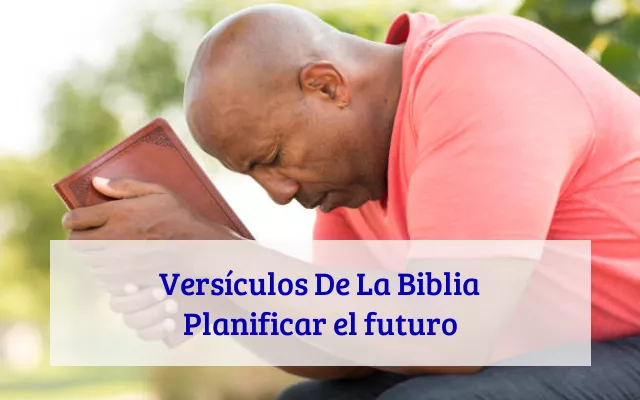 Versículos De La Biblia Planificar el futuro