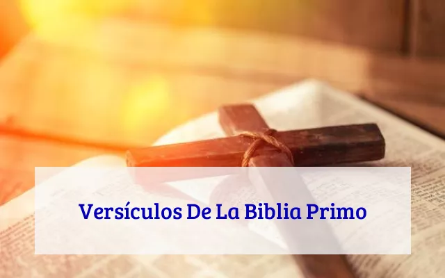 Versículos De La Biblia Primo