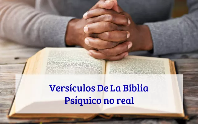 Versículos De La Biblia Psíquico no real