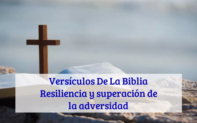 Versículos De La Biblia Resiliencia y superación de la adversidad