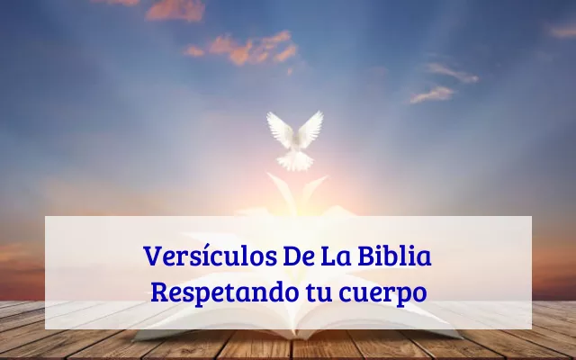 Versículos De La Biblia Respetando tu cuerpo