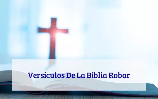 Versículos De La Biblia Robar