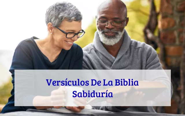 Versículos De La Biblia Sabiduría