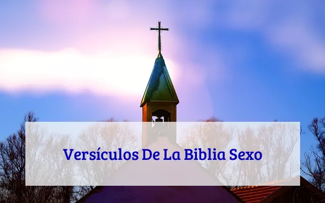 Versículos De La Biblia Sexo