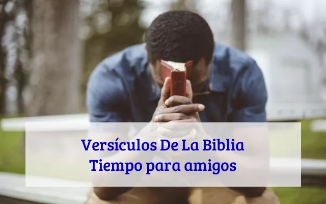 Versículos De La Biblia Tiempo para amigos
