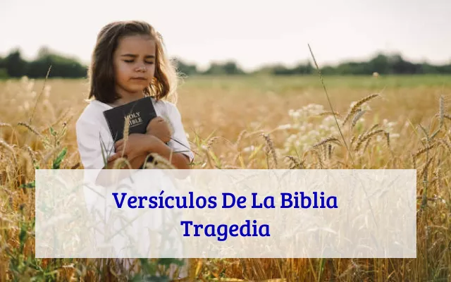 Versículos De La Biblia Tragedia
