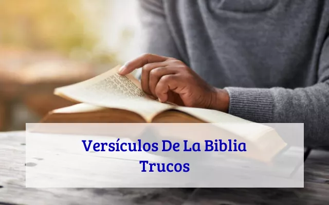 Versículos De La Biblia Trucos