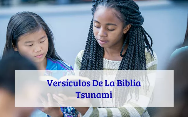 Versículos De La Biblia Tsunami