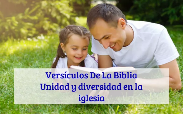 Versículos De La Biblia Unidad y diversidad en la iglesia